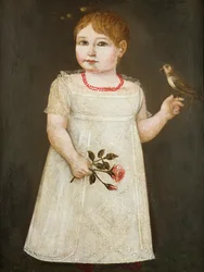 Retrato de una niña pequeña